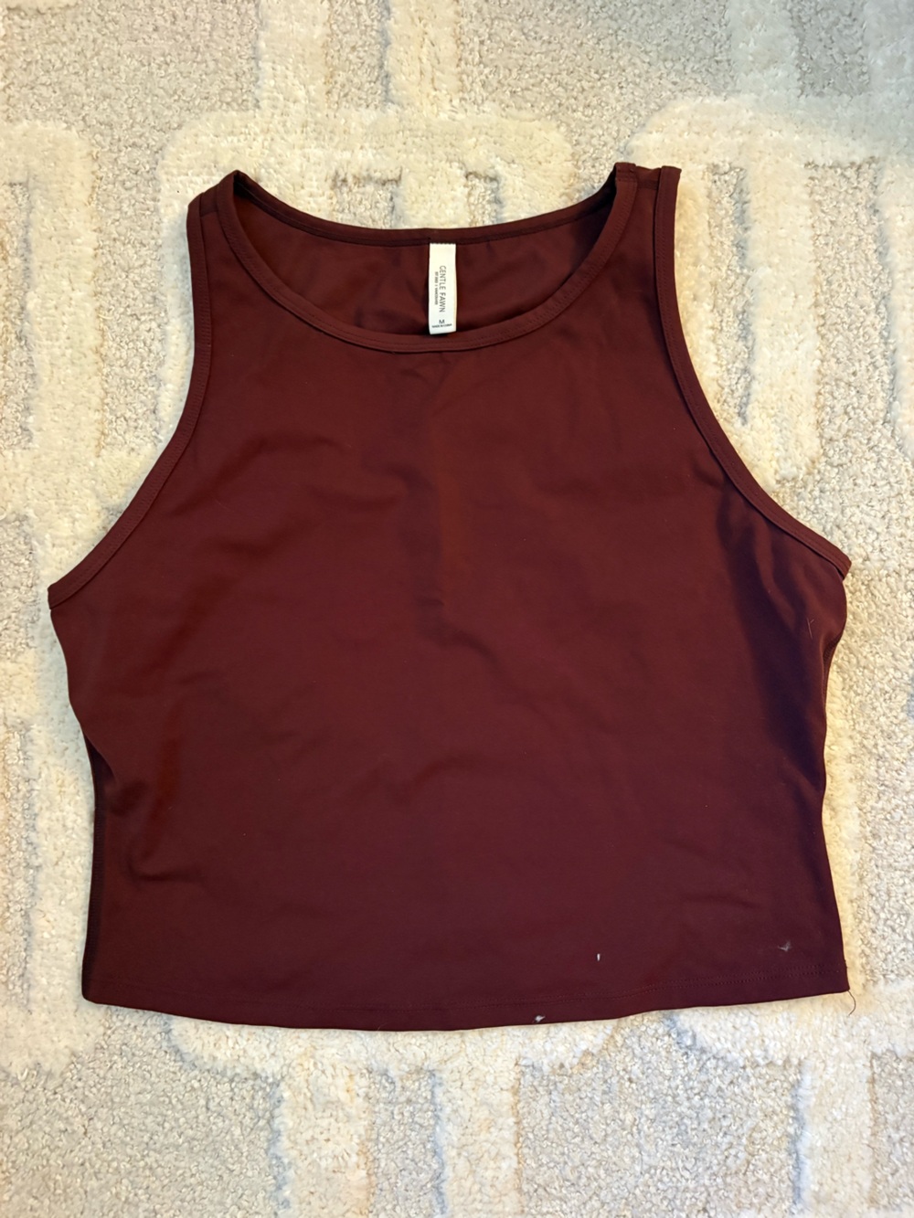 Women’s Scoop Neck Tank - Burgundy
